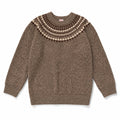 1984 Brown Fairisle Sweater