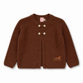 1984 Brown Knit Cardigan