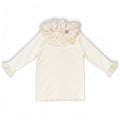 1984 Cream Eyelet Sweater
