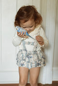 1984 Dusty Floral Ruffle Bloomer