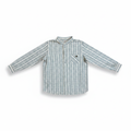 1984 Wide Striped Tunic Shirt