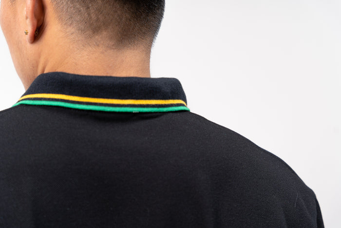 2-Tipped Classique Plain Polo Shirt