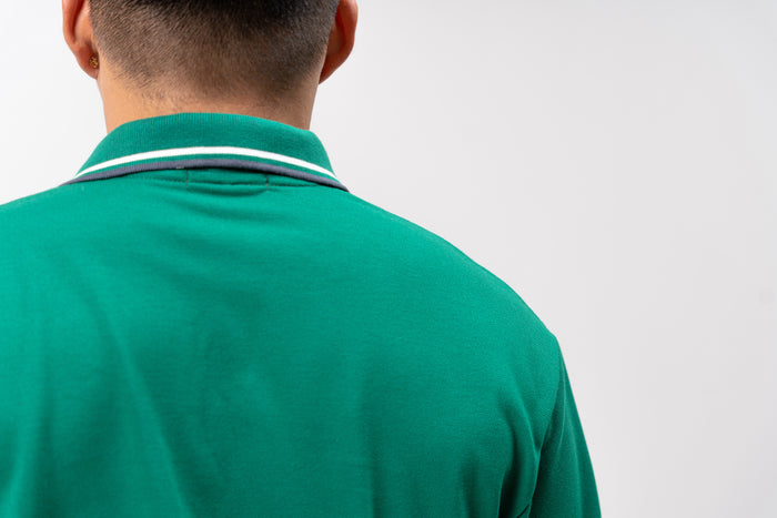 2-Tipped Classique Plain Polo Shirt