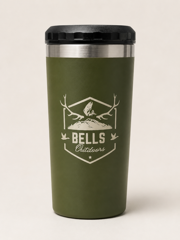 3 in 1 Tumbler Koozie: Bells Outdoors