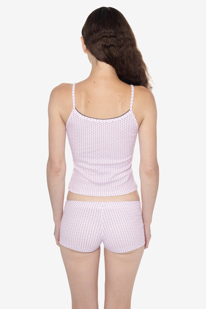 Pink/Black dots