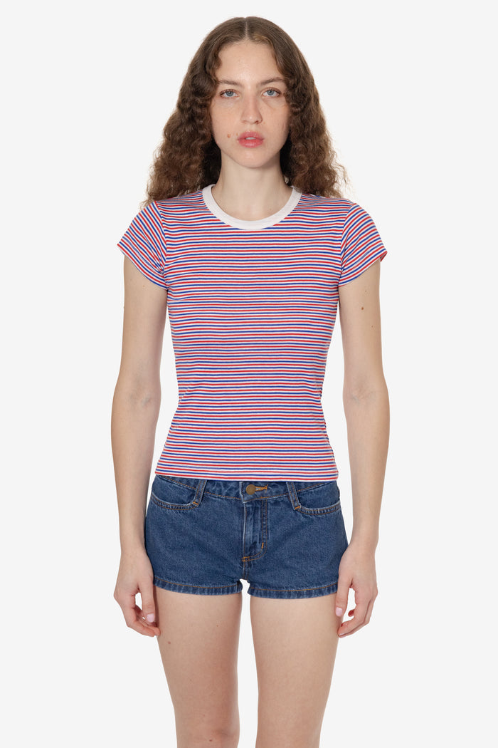 Red/Royal/White Candy Stripe/White