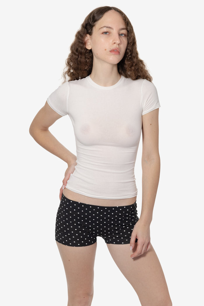 black/white polka dots