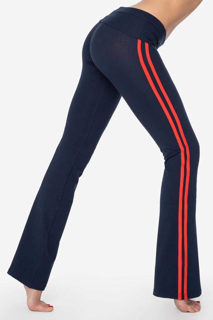 Midnight Navy/Red Orange Str