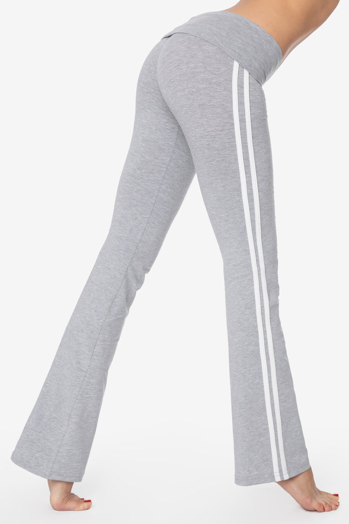 Heather Grey/White Str