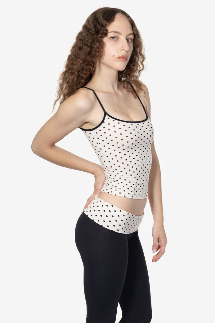 Creme/Black Polka Dots/Black