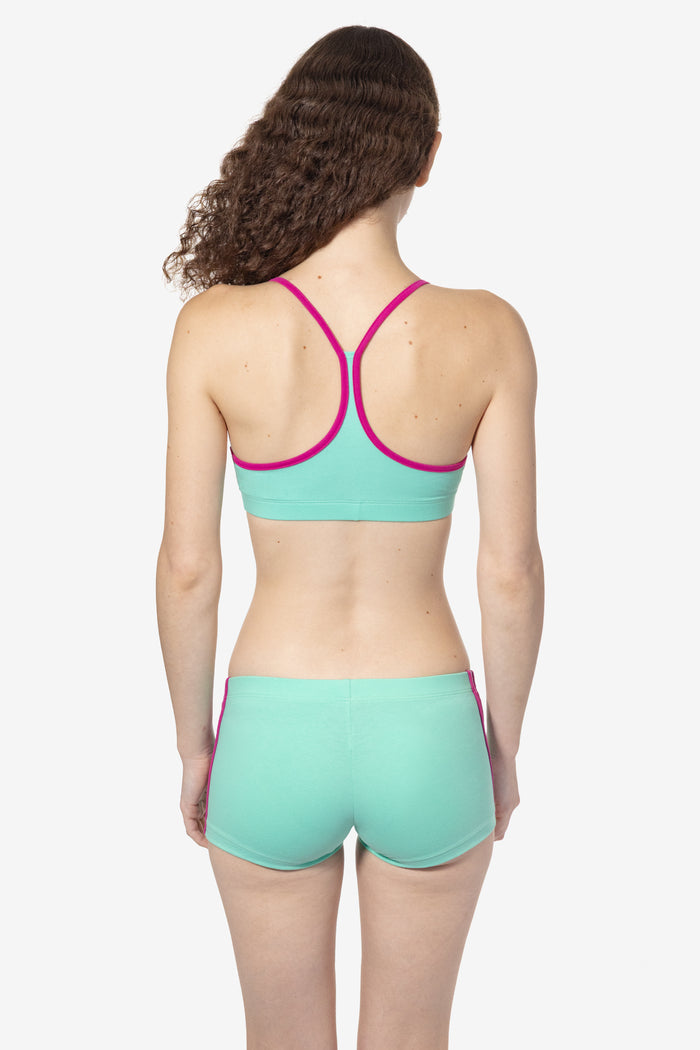 Mint/Red Violet Str