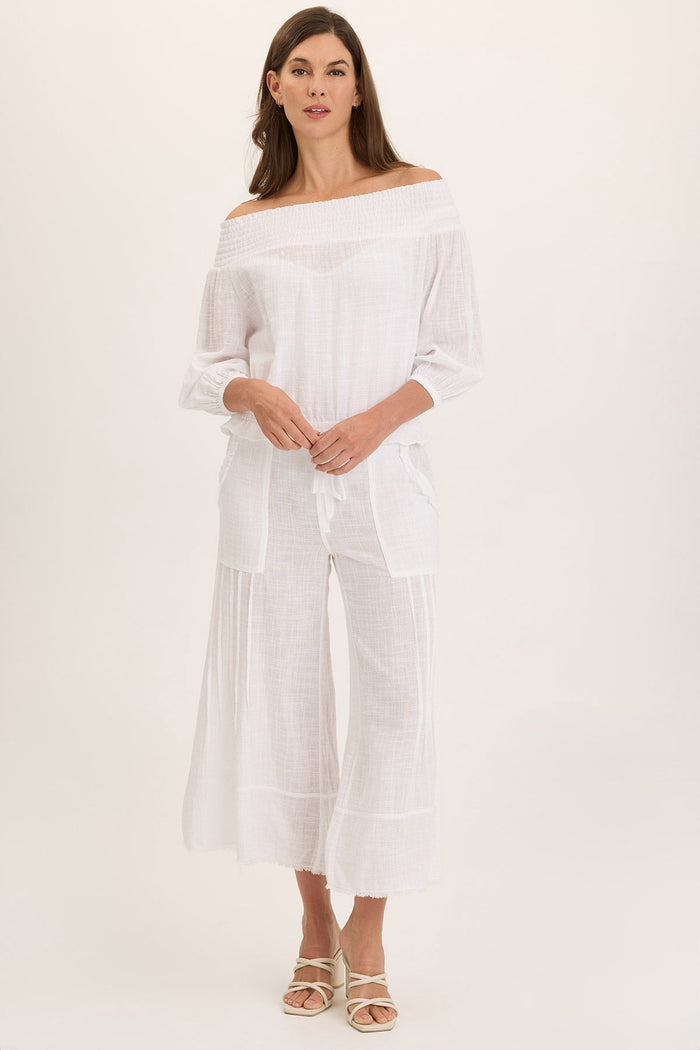 Wearables Ace Gauze Wide Leg Crop