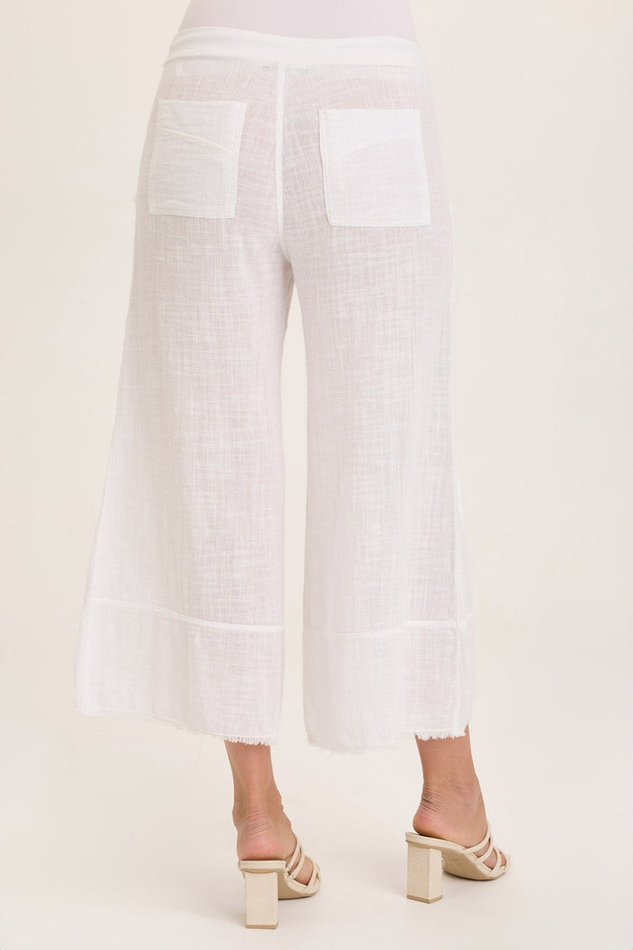 Wearables Ace Gauze Wide Leg Crop