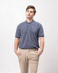 Acid Navy Blue Classique Plain Polo Shirt