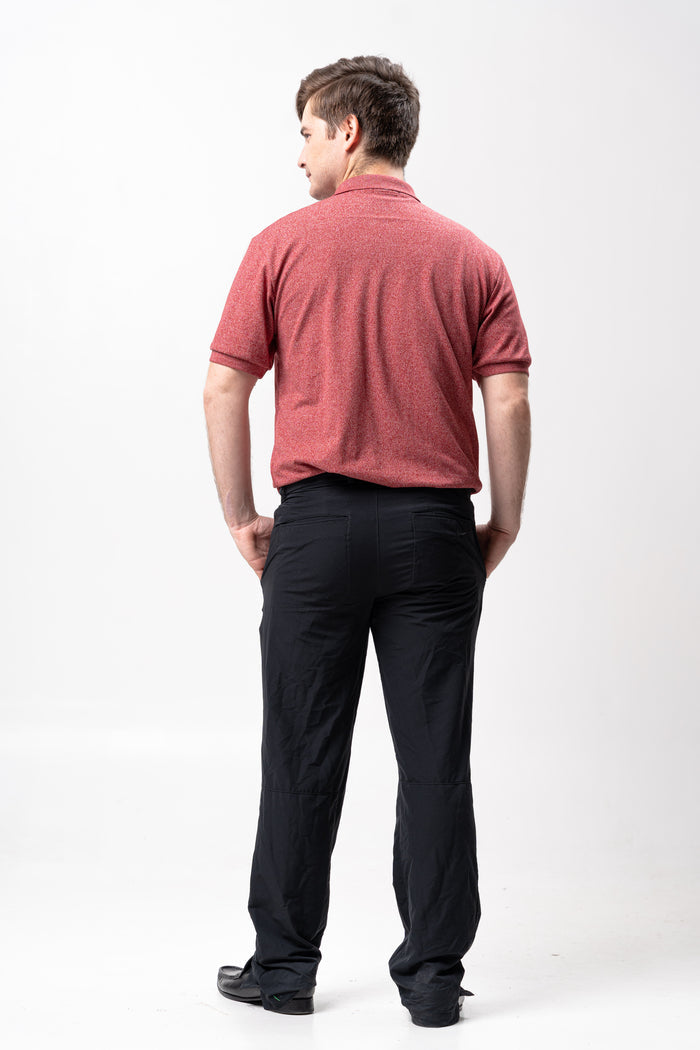 Acid Red Maroon Classique Plain Polo Shirt