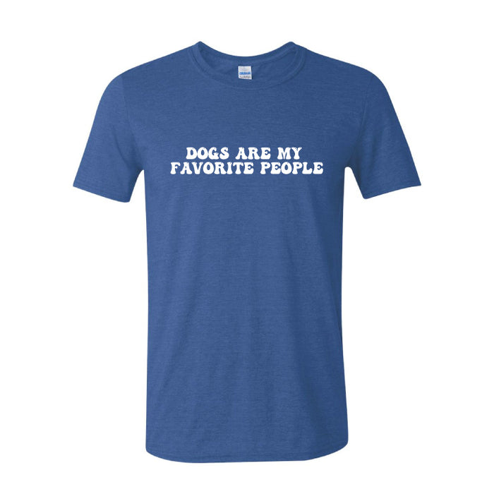 Adult Dogs Are My Favorite People Short Sleeve Tee