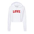 Adult Women's Love Crop Sweatshirt