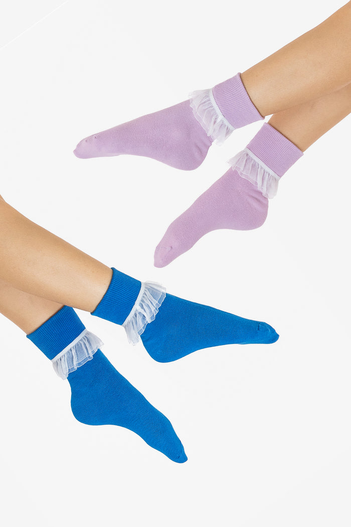 Lavender/Cerulean Blue
