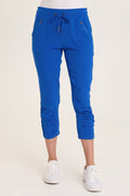 Wearables Aksana Whisper Stretch Ruched Active Slim Pant