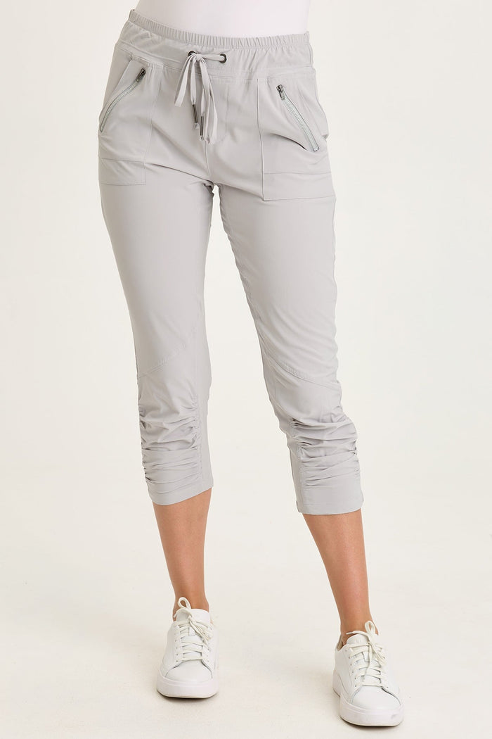 Wearables Aksana Whisper Stretch Ruched Active Slim Pant