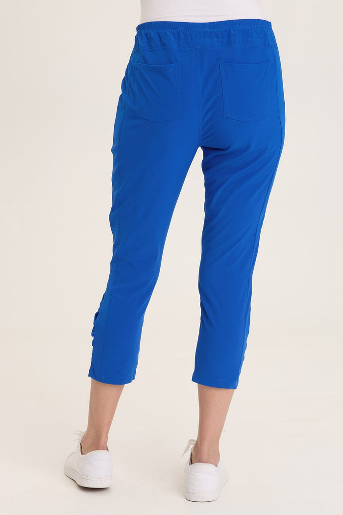 Wearables Aksana Whisper Stretch Ruched Active Slim Pant