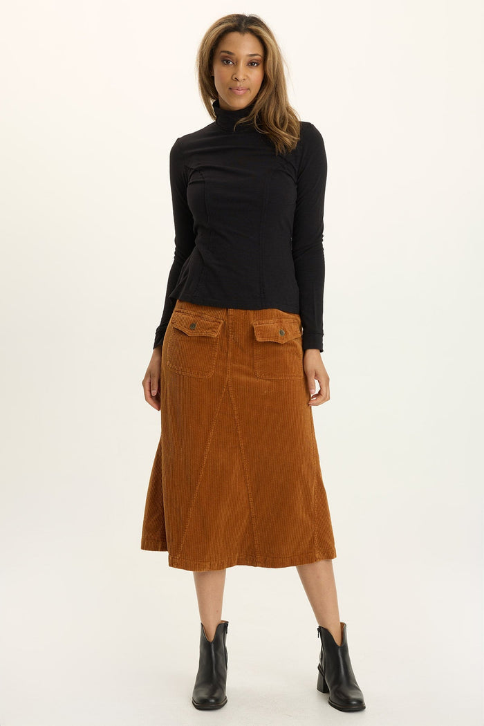 Wearables Alto Corduroy Midi Skirt