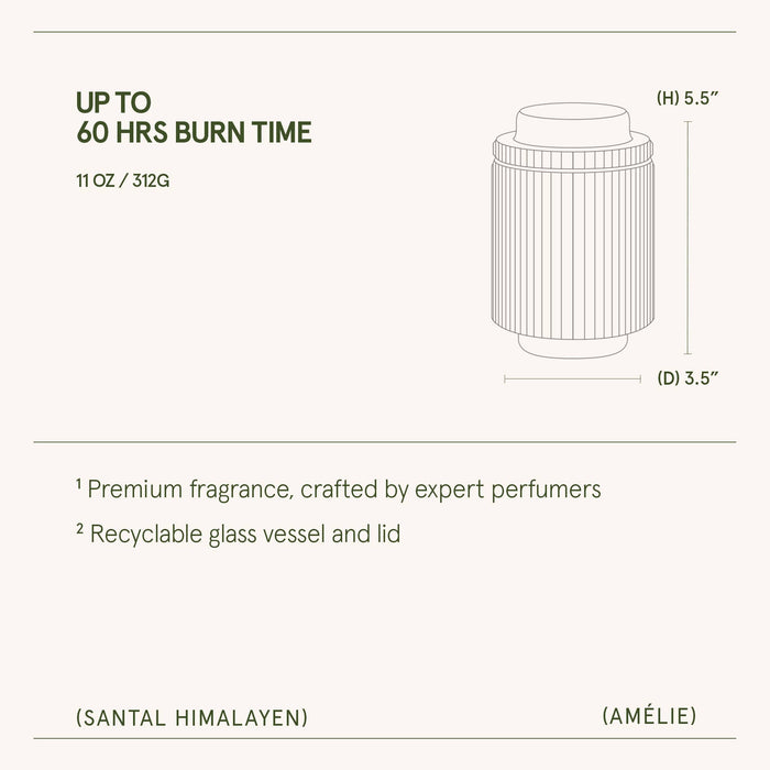 Amélie - Santal Himalayen 11oz Candle