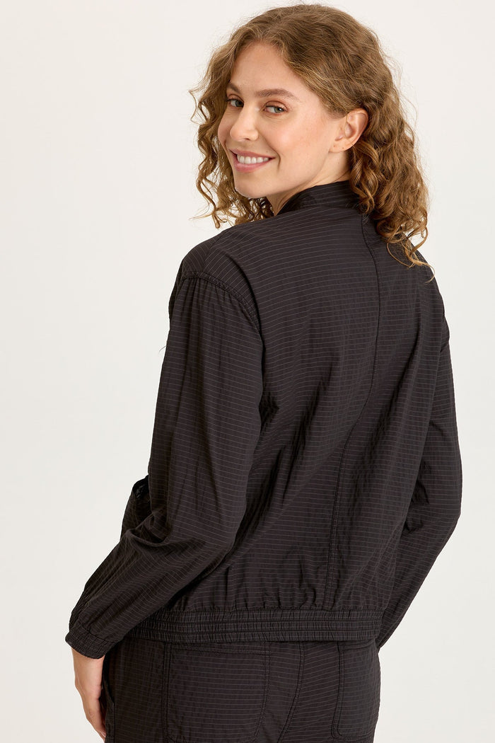 XCVI Amis Textured Cinchable Bomber