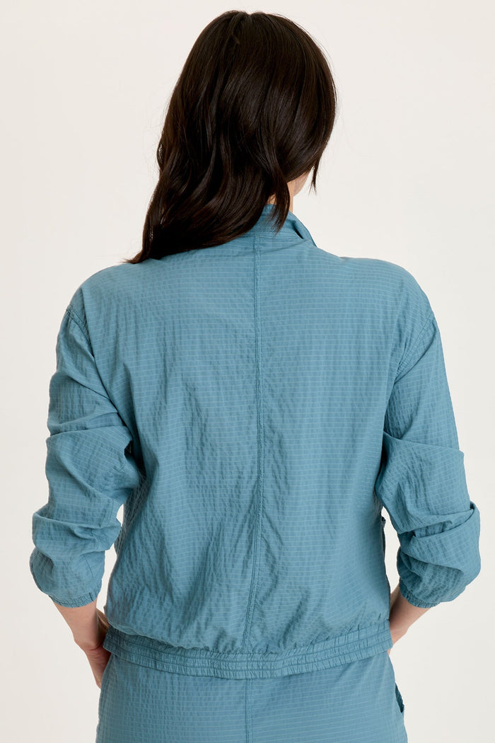 XCVI Amis Textured Cinchable Bomber