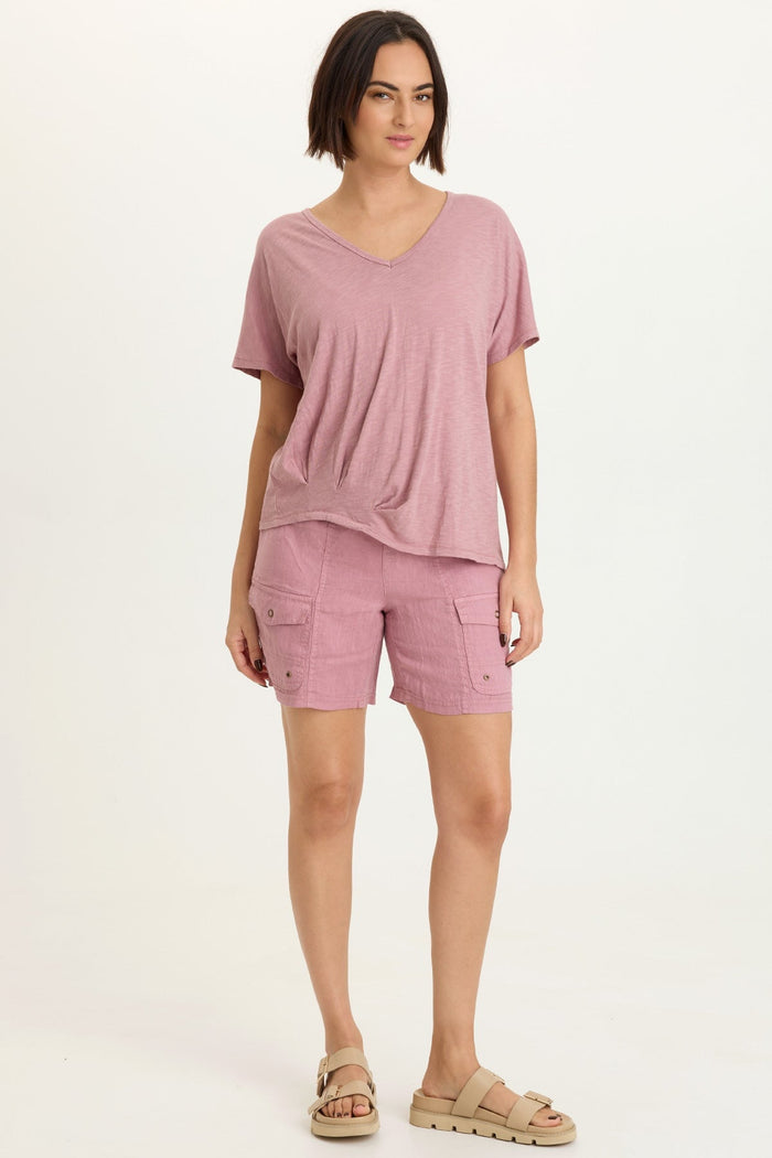XCVI Anshel Jersey Wave Hem Tee