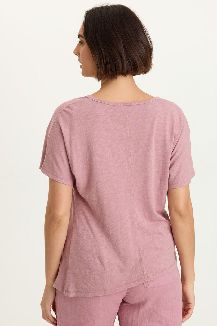 XCVI Anshel Jersey Wave Hem Tee