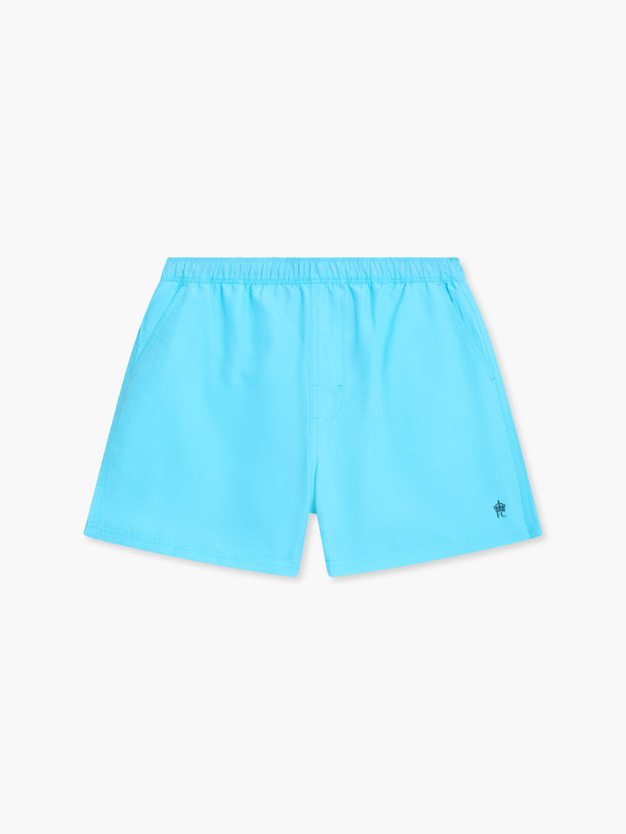 Aqua Contrast Swim Shorts