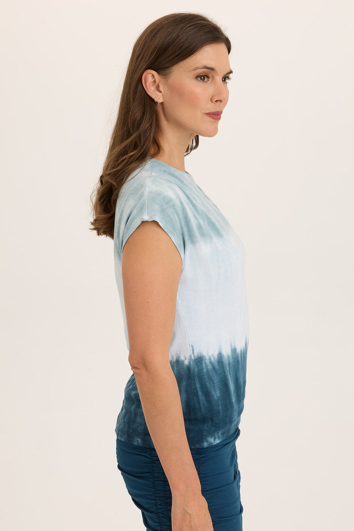 Wearables Arwen Soft Jersey Mock Neck Tee