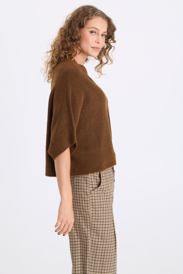 XCVI Atemu Sweater-Knit V-Neck Pullover