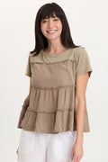 Wearables Balinda Gauze Babydoll Top