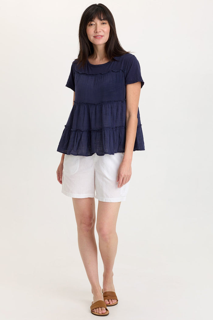 Wearables Balinda Gauze Babydoll Top