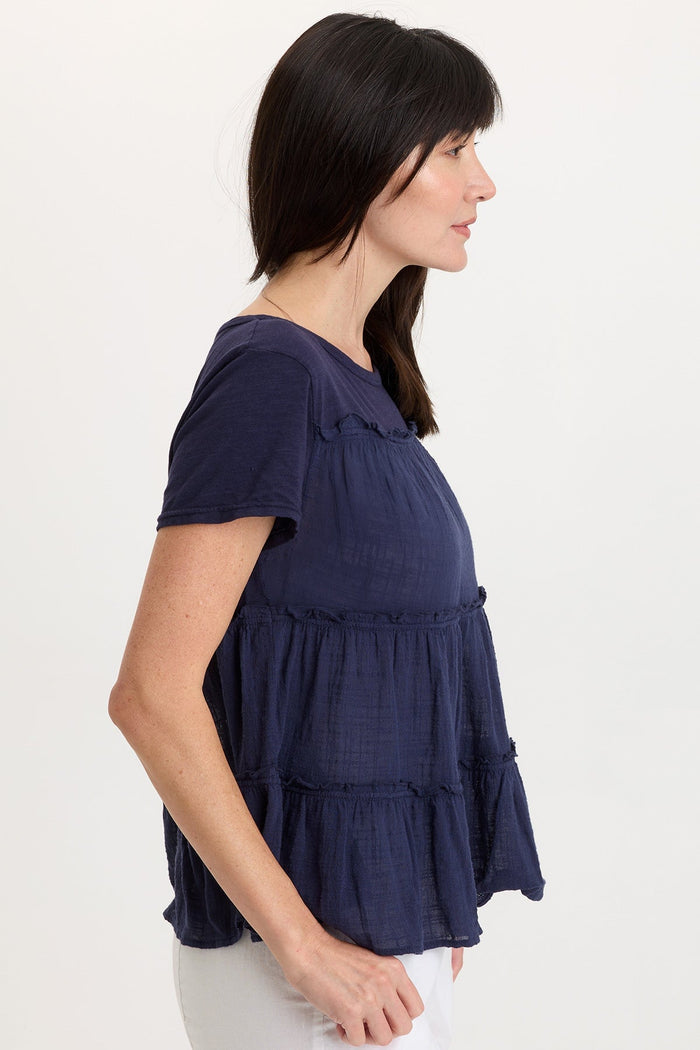 Wearables Balinda Gauze Babydoll Top