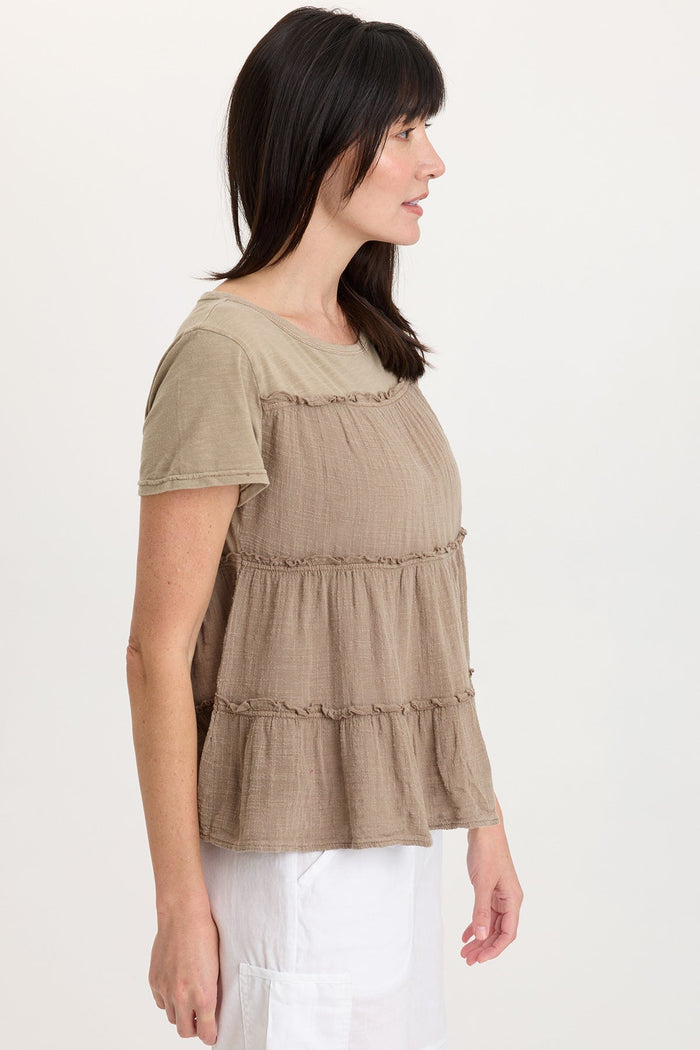 Wearables Balinda Gauze Babydoll Top