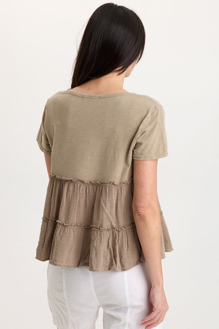 Wearables Balinda Gauze Babydoll Top