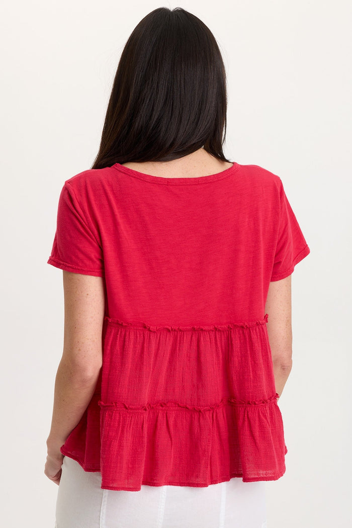 Wearables Balinda Gauze Babydoll Top