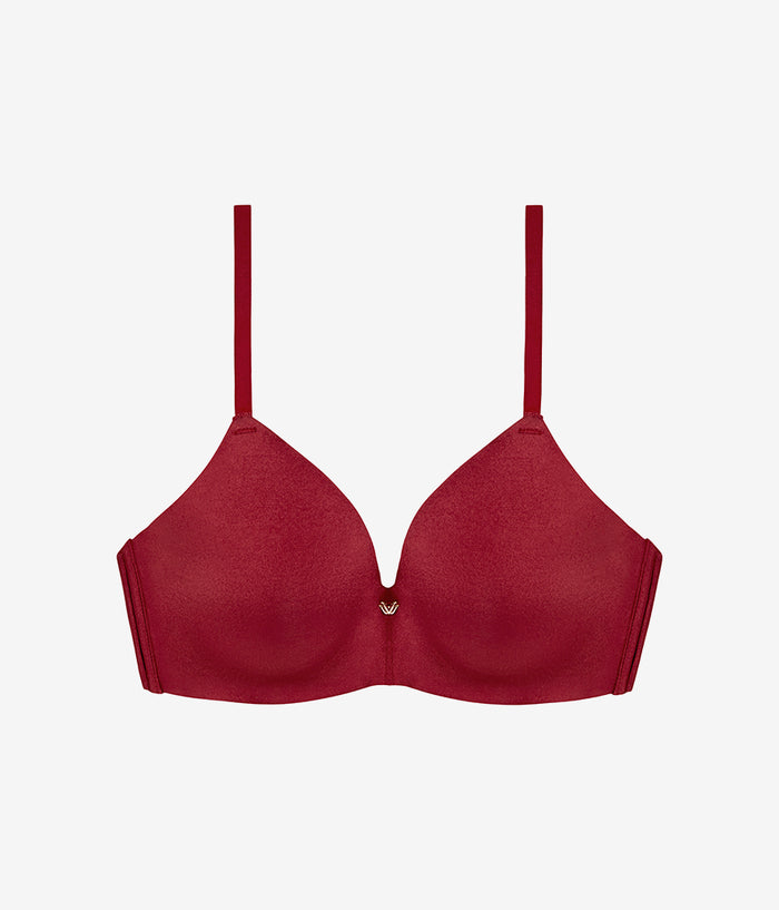 Baseline Wire Free T-Shirt Bra: Cabernet