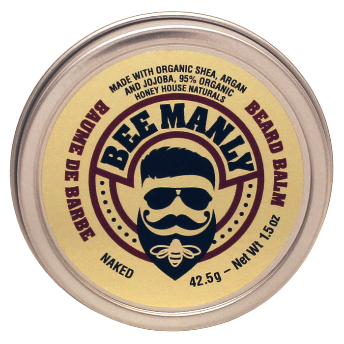 Bee Manly Beard Balm - Certified Made with Organic