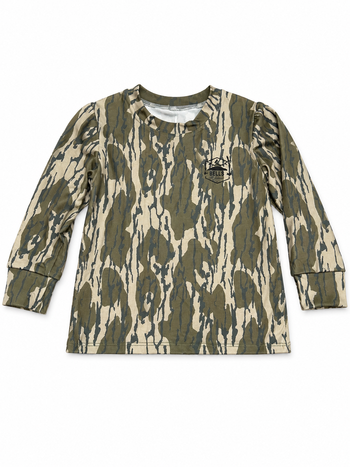 Bells Outdoors Bottomland Camo Long Sleeve Tee