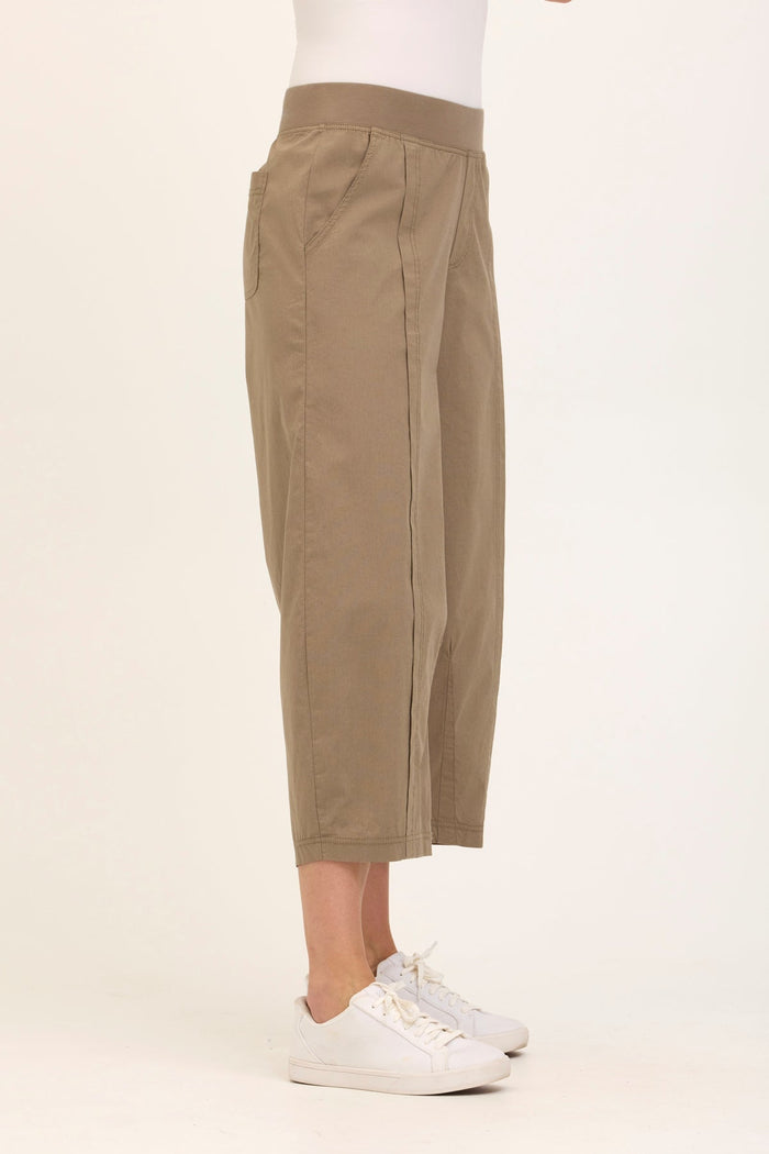 Core by XCVI Benson Poplin Barrel Crop