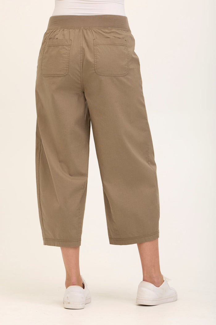 Core by XCVI Benson Poplin Barrel Crop
