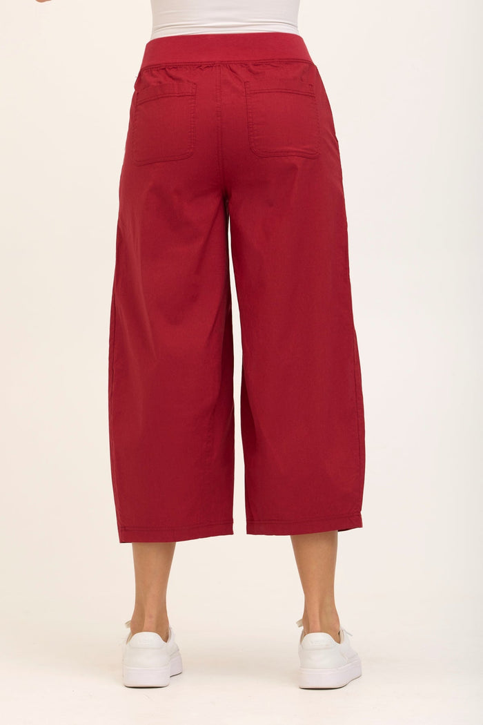 Core by XCVI Benson Poplin Barrel Crop