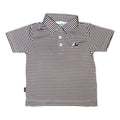 Bulldog Maroon Striped Polo-Honey Bee Tees-