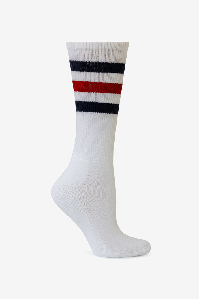 White/Navy Red Str / 9~11