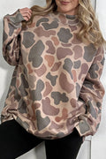 Camouflage Western Style Pullover