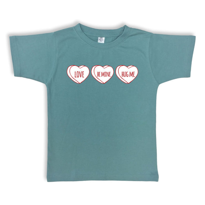 Candy Hearts Short Sleeve Tee